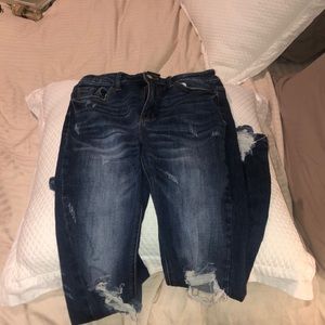 High waisted Fashionova Distressed Skinny Jeans